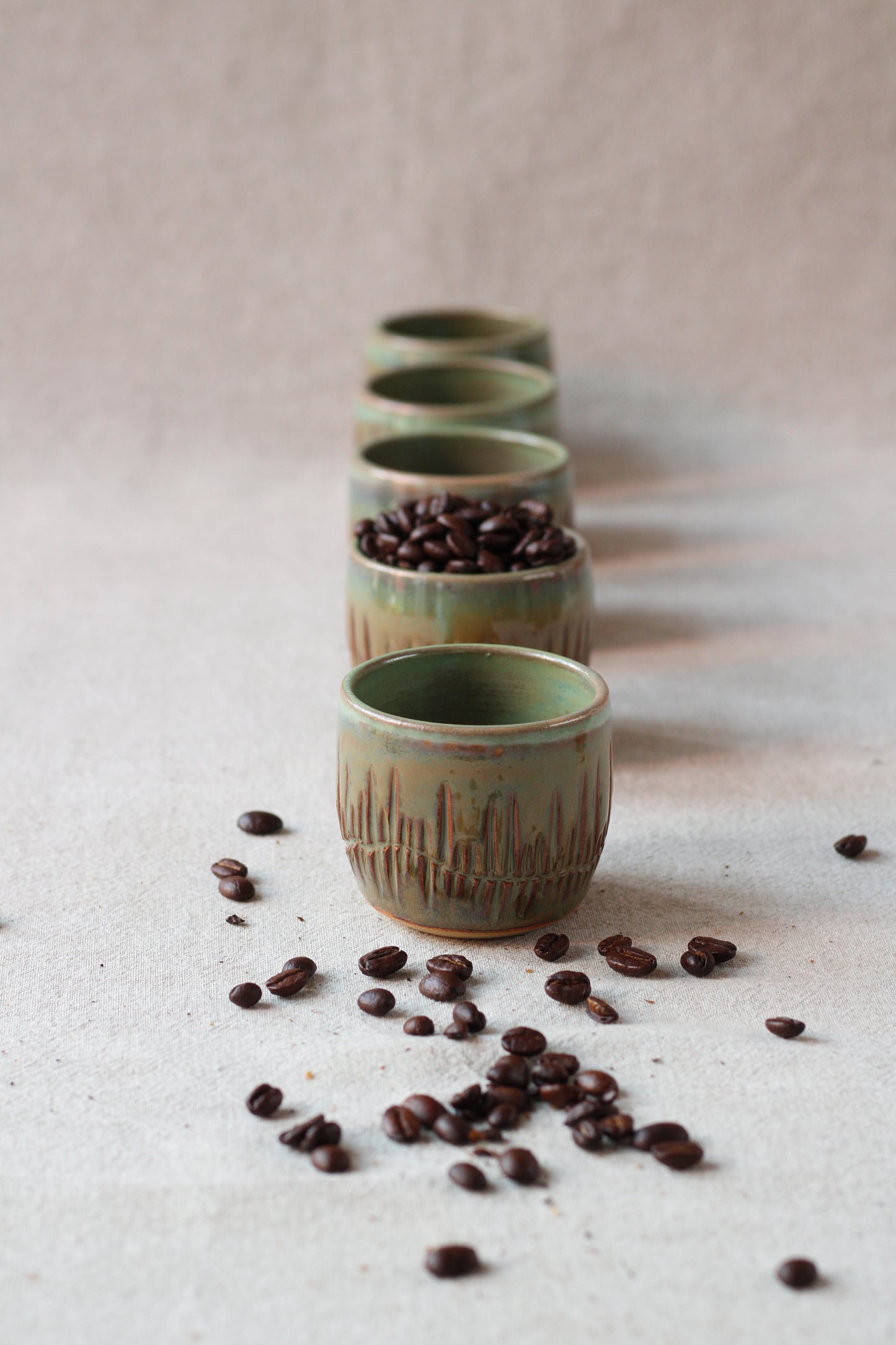 Cup Green Moss