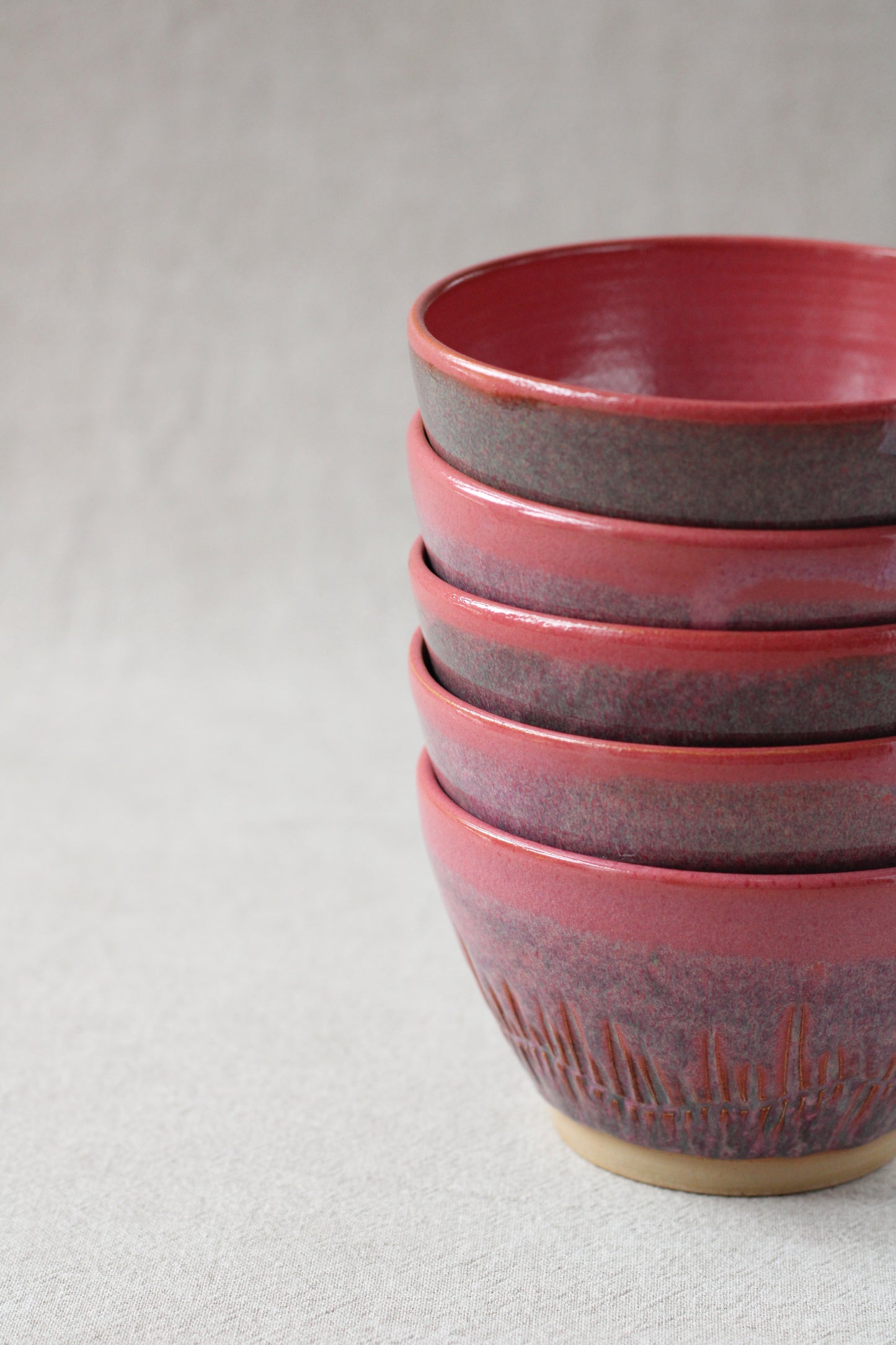 Soup Bowl Pink Sky, medium