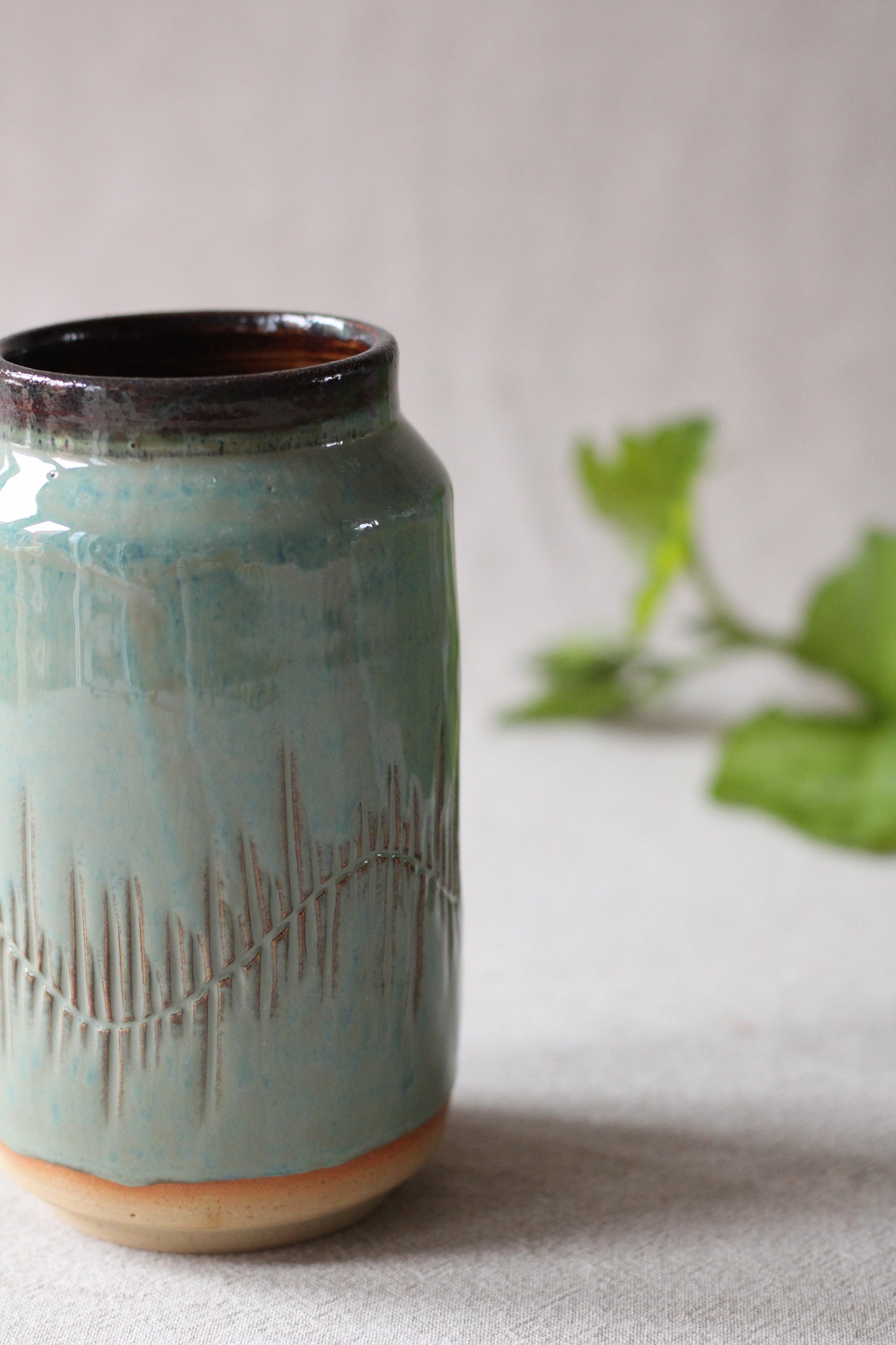 Vase Glacier, middle cylinder